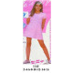 Molde de Vestido corto con escote redondo | 1143