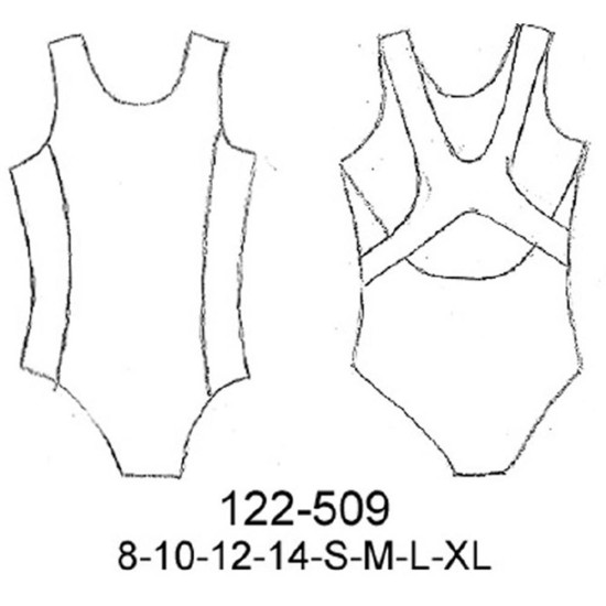 Molde de Traje de baño de competición | 122-509