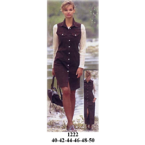 Molde de Vestido jumper | 1222