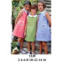 Molde de Vestido tipo jumper con cuello | 1330