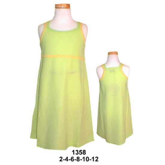 Molde de Vestido niña con tirantes | 1358