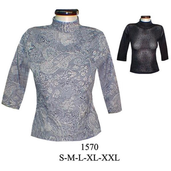 Molde de Camiseta cuello vétale manga ¾ | 1570 Molde de Camiseta cuello vétale manga ¾ | 1570