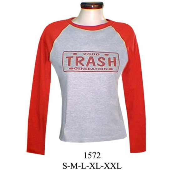 Molde de Camiseta raglan juvenil | 1572 Molde de Camiseta raglan juvenil | 1572