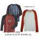 Molde de Camiseta, manga raglan, cuello polo | 1578