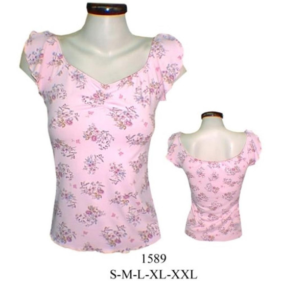 Molde de Camiseta dama | 1589 Molde de Camiseta dama | 1589