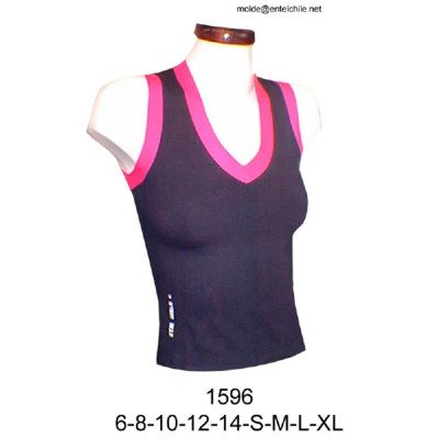 Molde de Camiseta sin mangas, deportiva | 1596