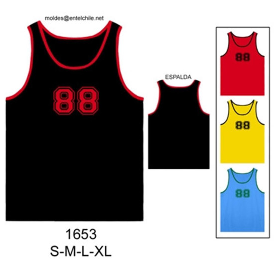 Molde de Camiseta; | 1653 Molde de Camiseta; | 1653