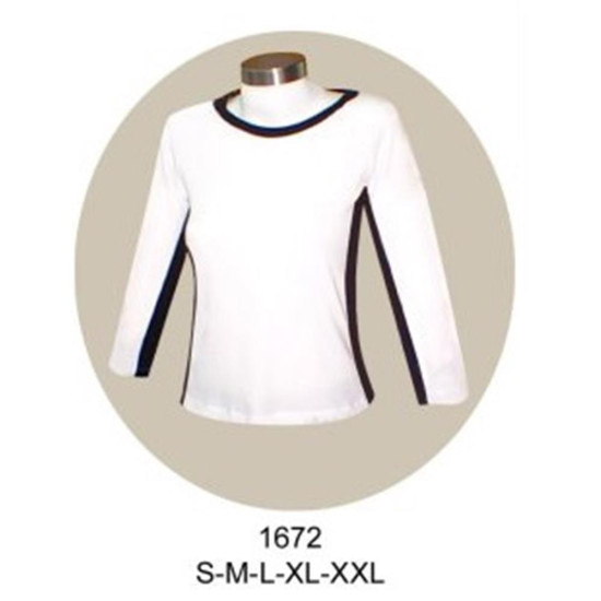 Molde de Camiseta raglan con franjas | 1672 Molde de Camiseta raglan con franjas | 1672