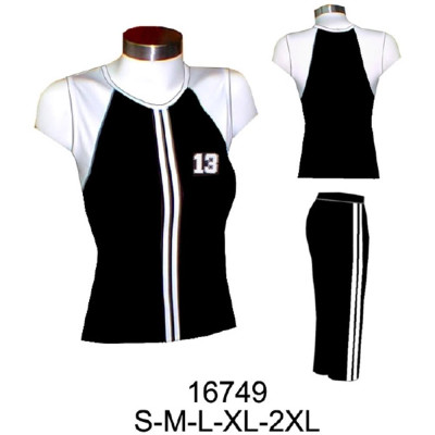 Molde de Camiseta y leggins deportivos | 16749