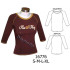 Molde de Camiseta manga raglan | 16776