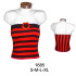 Molde de Camiseta strapless corte bajo busto; | 1685