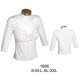 Molde de Camiseta corte bajo busto con argolla ; | 1686 Molde de Camiseta corte bajo busto con argolla ; | 1686