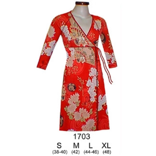 Molde de Vestido oriental | 1703