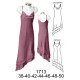 Molde de Vestido drapeado | 1713 Molde de Vestido drapeado | 1713