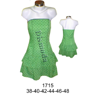 Molde de Vestido strapless | 1715 Molde de Vestido strapless | 1715