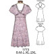 Molde de Vestido manga kimono | 1773 Molde de Vestido manga kimono | 1773