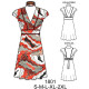 Molde de Vestido doble manga | 1801 Molde de Vestido doble manga | 1801