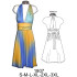 Molde de Vestido escotado | 1807