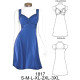 Molde de Vestido con nudo escote | 1817