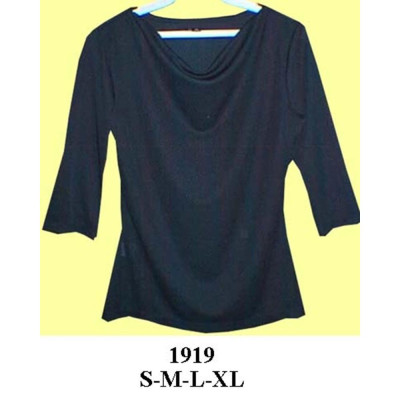 Molde de Camiseta manga ¾ drapeada | 1919