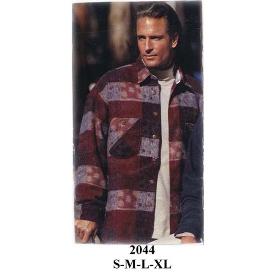 Molde de Camisa leñadora hombre | 2044