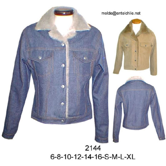 Molde de Chaqueta jeans | 2144