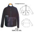 Molde de Chaqueta polar reversible | 2148