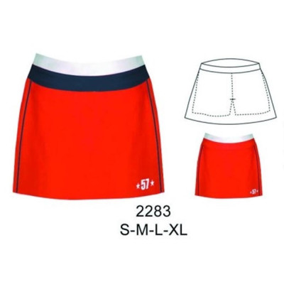 Molde de Falda short a la cadera; | 2283