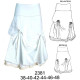 Molde de Falda con faldón anudado | 2381 Molde de Falda con faldón anudado | 2381