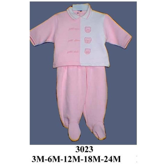 Molde de Conjunto de dos pieza de bebe | 3023 Molde de Conjunto de dos pieza de bebe | 3023
