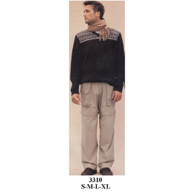 Molde de Pantalón pierna desmontable | 3310