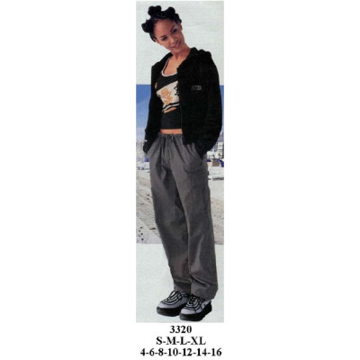 Molde de Pantalón con amarra | 3320