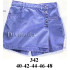 Molde de Falda short dama | 342