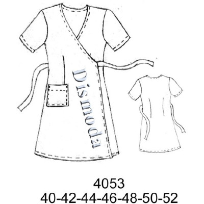 Molde de Delantal packing | 4053 Molde de Delantal packing | 4053