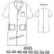 Molde de Bata de trabajo manga corta | 4055 Molde de Bata de trabajo manga corta | 4055