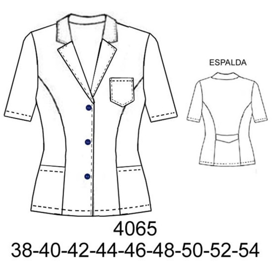Molde de Delantal corte princesa | 4065 Molde de Delantal corte princesa | 4065