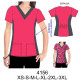 Molde de Delantal, escote v, costado en lycra | 4156 Molde de Delantal, escote v, costado en lycra | 4156