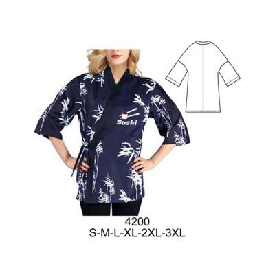 Molde de Delantal kimono (sushi) | 4200