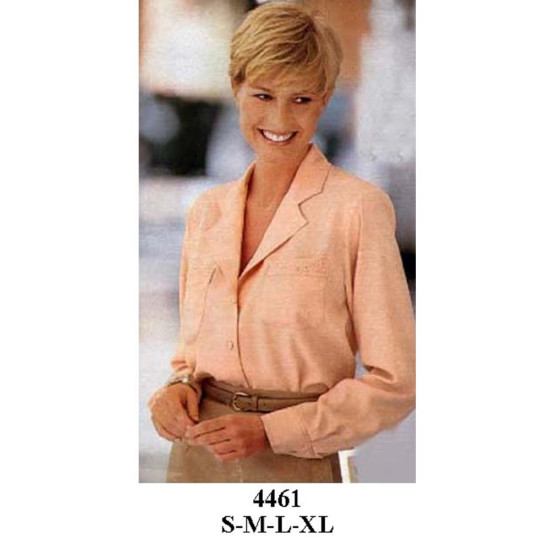 Molde de Blusa cuello sport manga larga | 4461 Molde de Blusa cuello sport manga larga | 4461