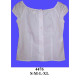 Molde de Blusa manga pestaña elasticada | 4476 Molde de Blusa manga pestaña elasticada | 4476