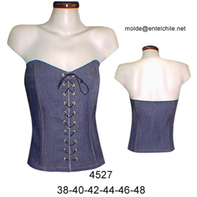 Molde de Corse strapless | 4527 Molde de Corse strapless | 4527