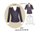 Molde de Blusa entallada largo 59 cm | 4547