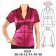 Molde de Blusa corte bajo busto | 4608 Molde de Blusa corte bajo busto | 4608