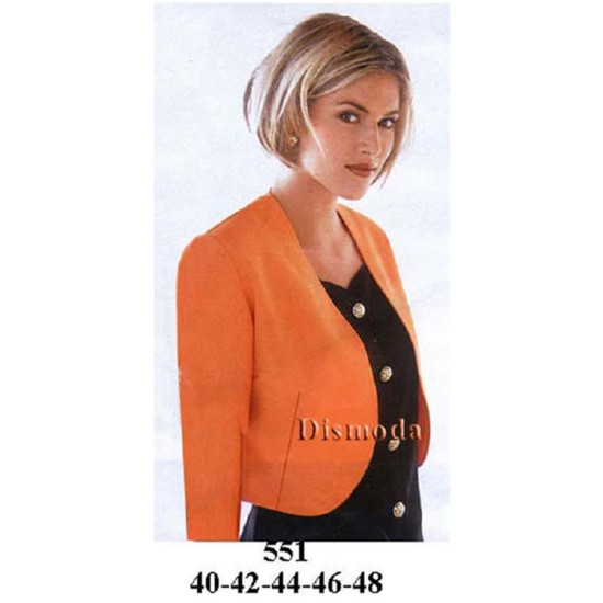 Molde de Blazer corto | 551