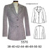 Molde de Blazer solapa 2 botones corte princesa y pinza busto | 5576