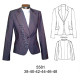 Molde de Blazer 1 botón entallado (largo 59 cm) | 5581 Molde de Blazer 1 botón entallado (largo 59 cm) | 5581