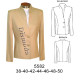 Molde de Blazer cuello mao corte princesa con bolsillo; | 5582 Molde de Blazer cuello mao corte princesa con bolsillo; | 5582