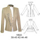 Molde de Blazer cuello mao | 5593