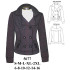 Molde de Chaqueta con gorro y cuello sport | 5677