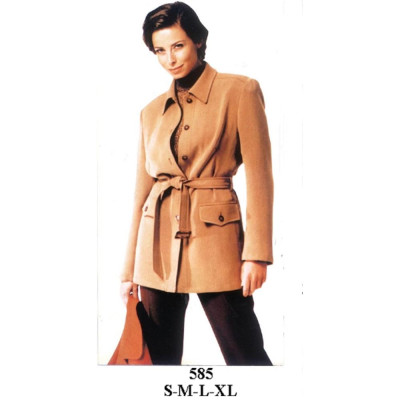 Molde de Chaqueta cuello convertible | 585